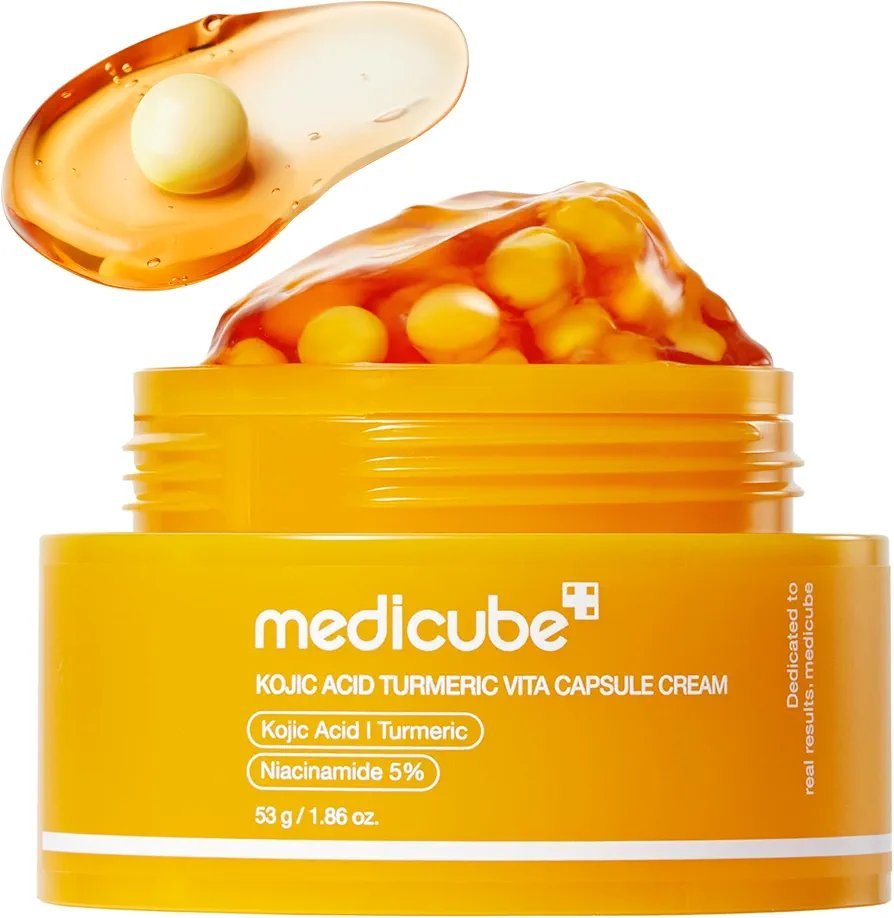MEDICUBE KOJIC ACID TURMERIC VITA CAPSULE CREAM 53 gm